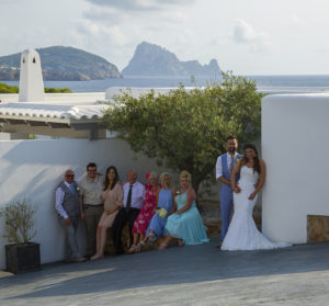 wedding group photograph